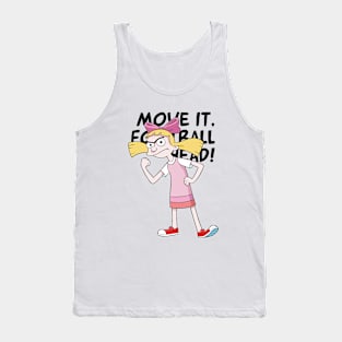 Move it, Football Head! Tank Top